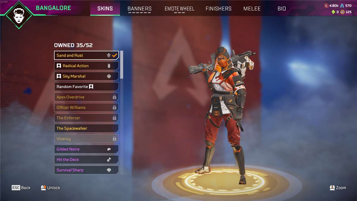 Game account sale Apex Legends